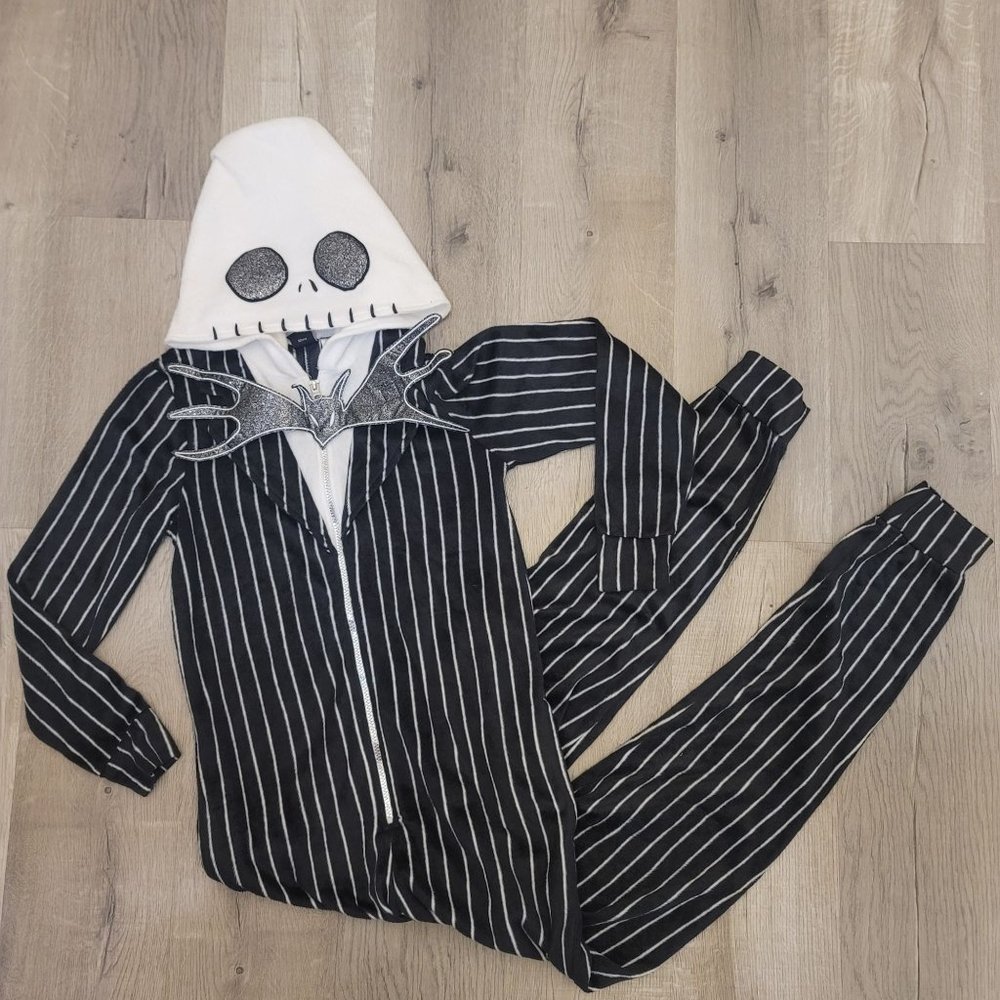 Disney nightmare before christmas Jack Skellington Onesie Adult XS halloween